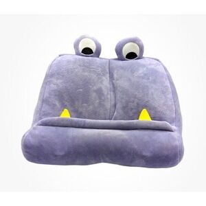 The Book Monster Plush Purple Book Tablet Holder by Collective Goods